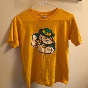 Notre Dame Leprechaun T-Shirt (Gold)